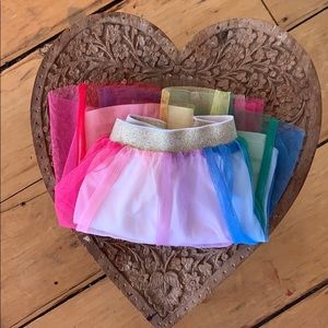 Tulle rainbow 🌈 skirt
